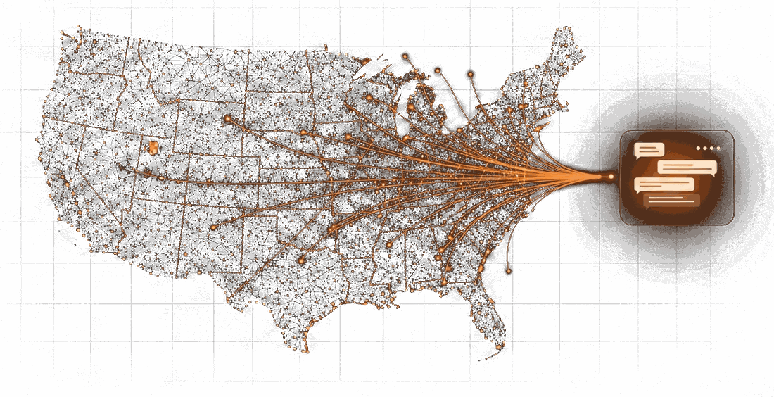 The public record of thousands of US municipalities, converging into a single AI chat window.