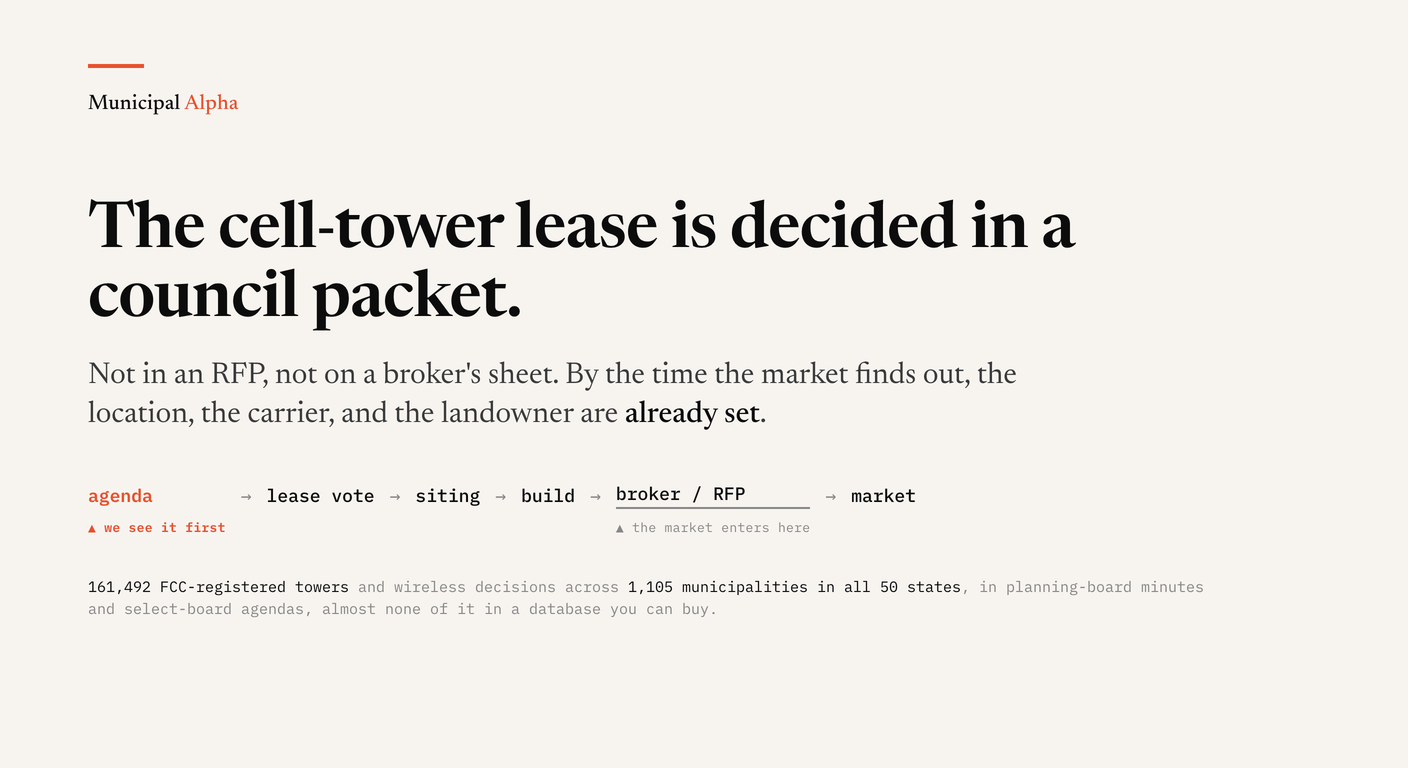 How Cell-Tower Leases Get Decided Before a Broker Ever Sees Them